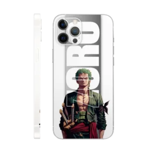 WK Anime 10 Zoro Typography Mobile Skin