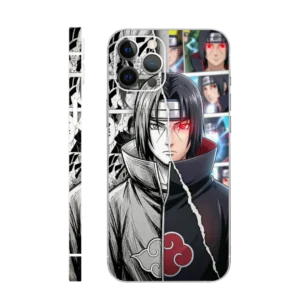 Half Face Manga Split Mobile Skin