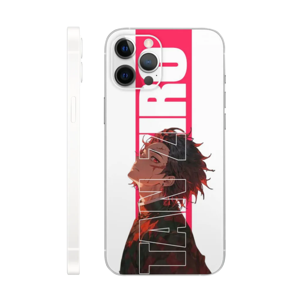 Tanjiro Red Mobile Skin