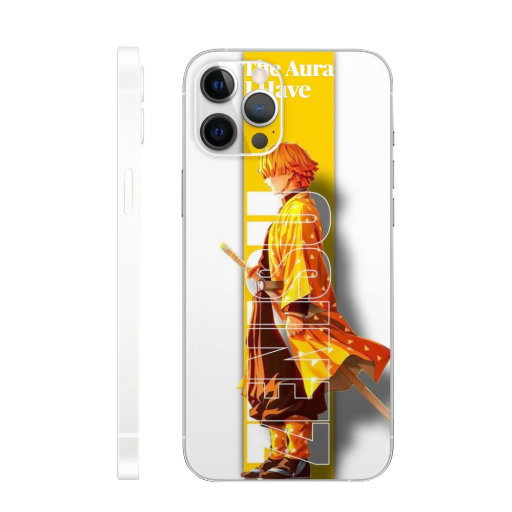WK Anime 33 Zenitsu Golden Aura Mobile Skin