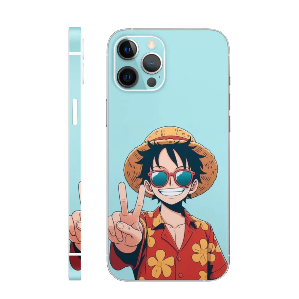 WK Anime 37 Luffy Summer Vibe Mobile Skin