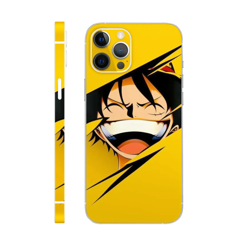 WK Anime 5 Luffy Laughing Face Mobile Skin