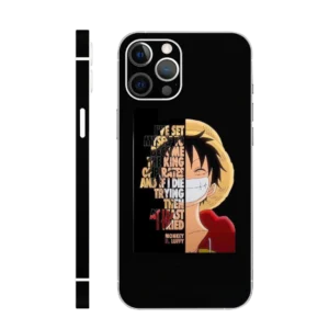Luffy Half Face Mobile Skin