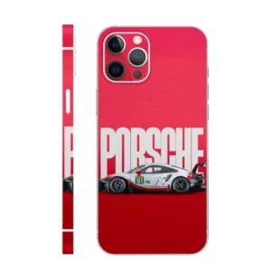 WK Car 32 Light Blue Porsche Mobile Skin