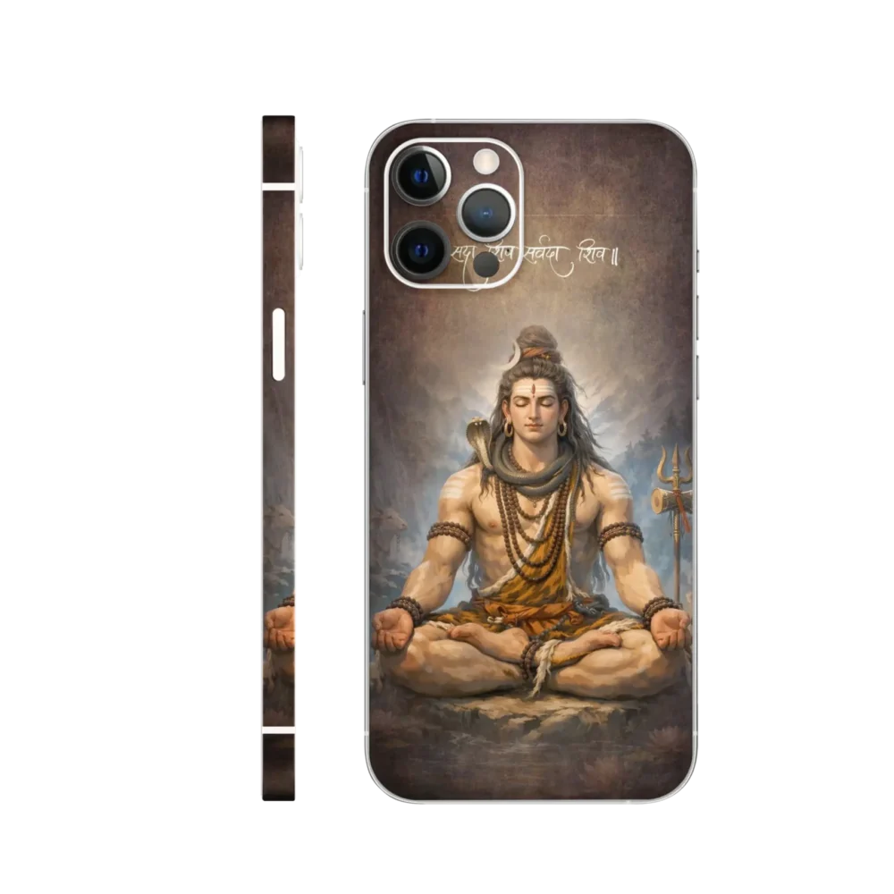 WK God 10 Meditating ShivaMobile Skin