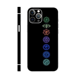 Chakra Energy Symbols Mobile Skin