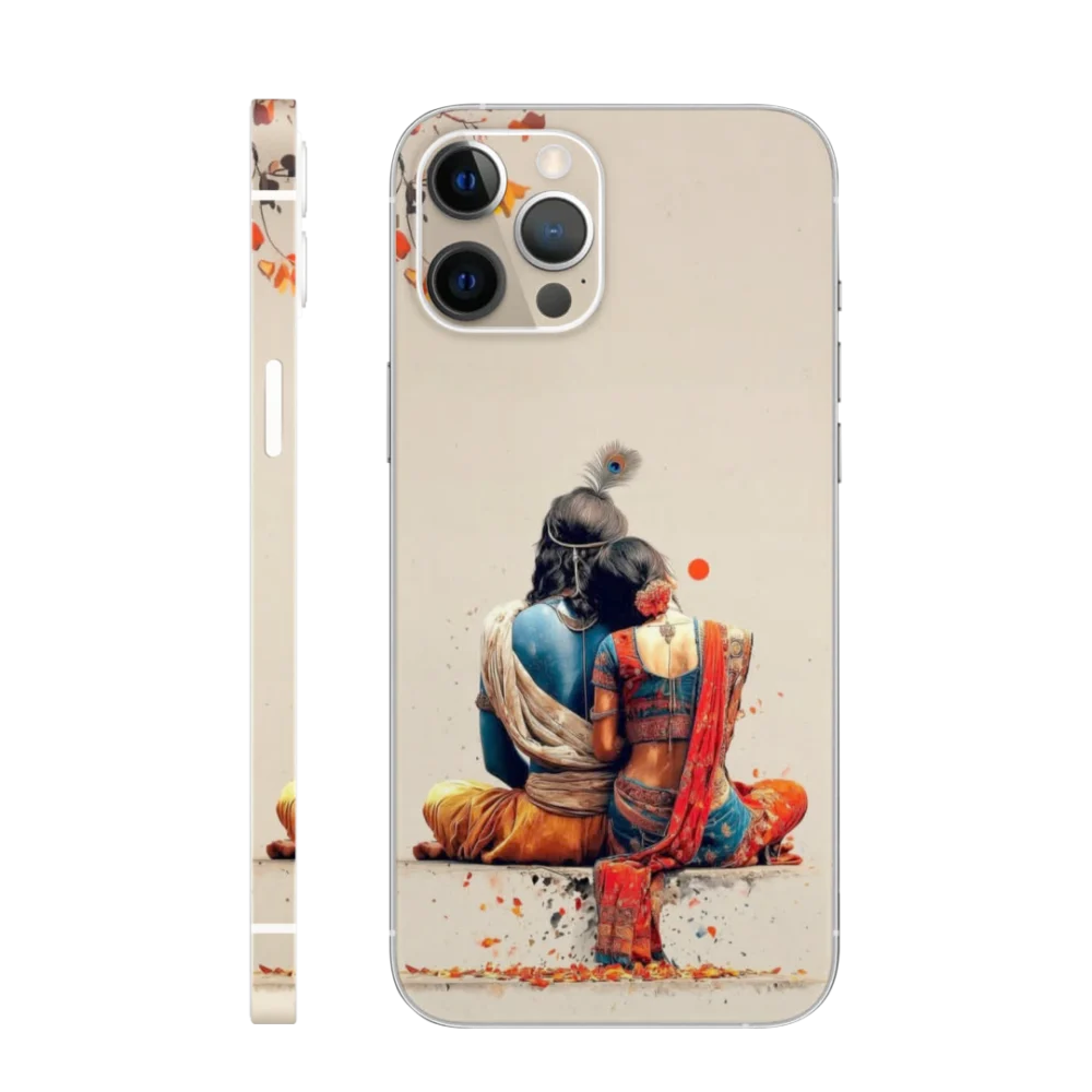 WK God 112 Radha Krishna Love Mobile Skin
