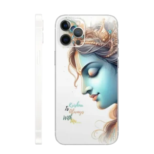 WK God 18 Krishna Profile with Quote Mobile Skin