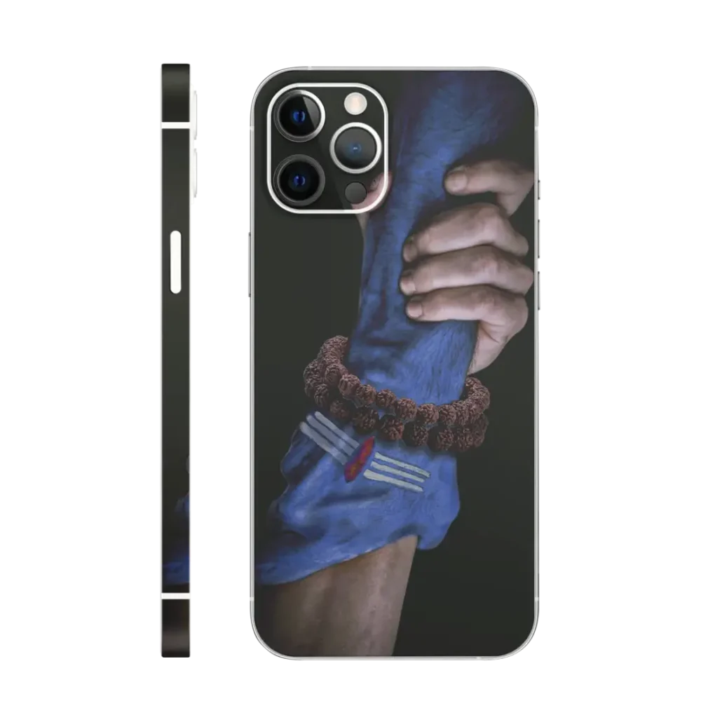Shiva holding hand mobile skin
