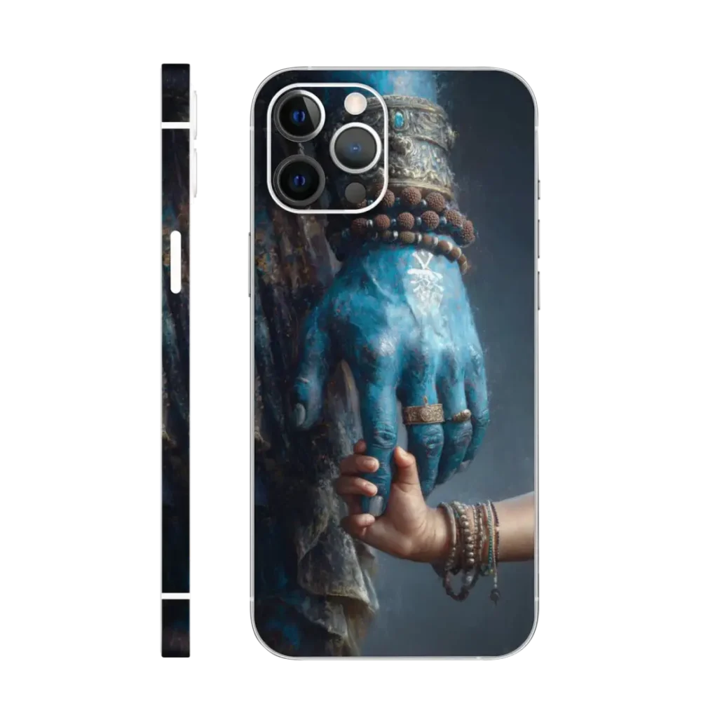 WK God 27 Shiva Hand Holding Child's Hand Mobile Skin