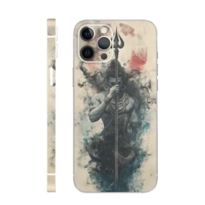Shiva with Trishul Mobile Skin