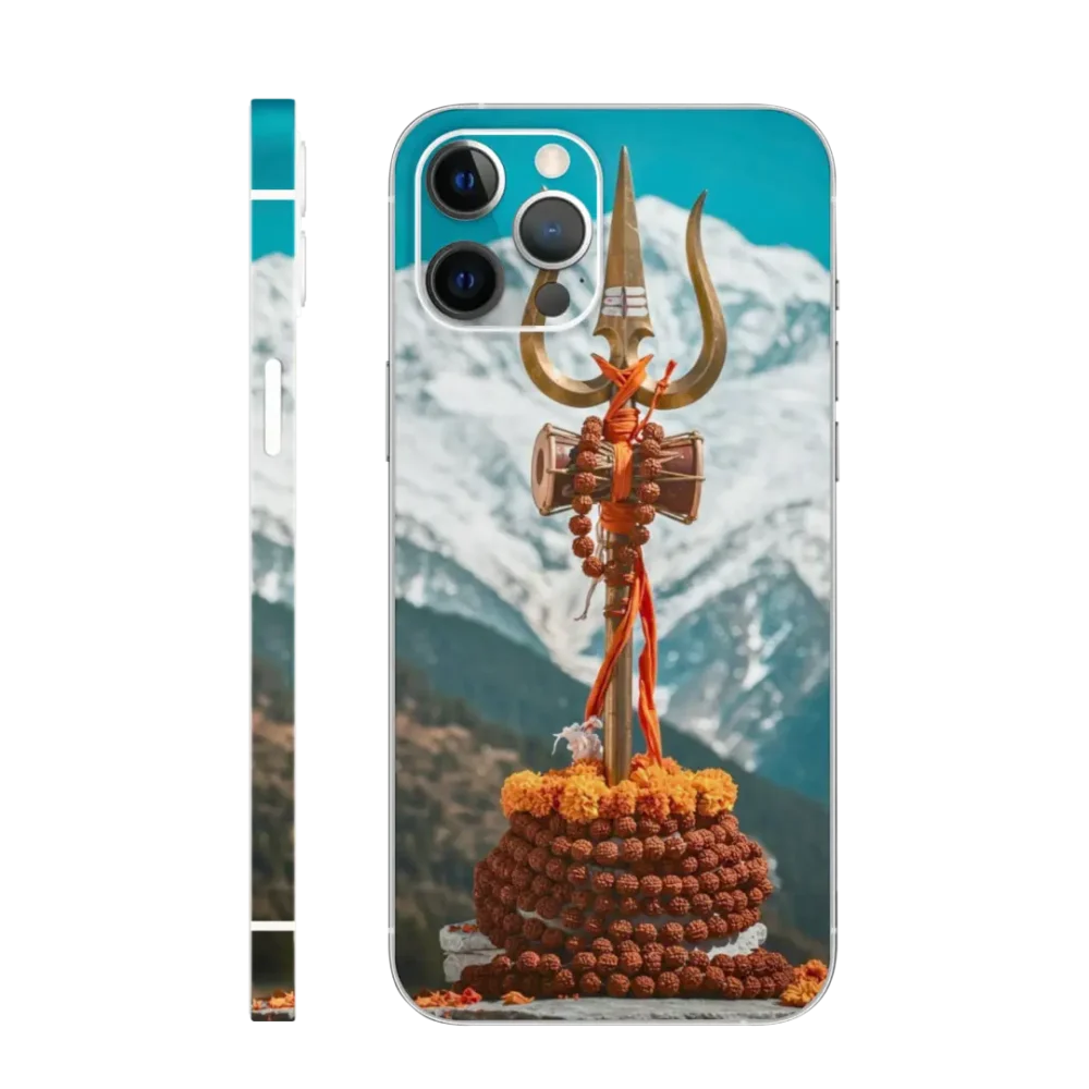 WK God 30 Himalayan Trishul Mobile Skin