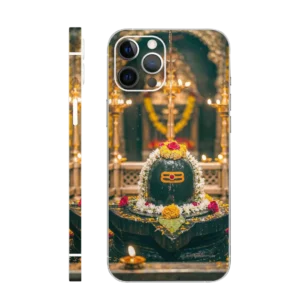 ShivaLing with flowers Mobile Skin
