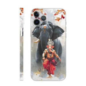 WK God 33 Ganesha and Elephant Mobile Skin