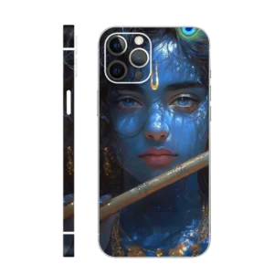 Blue Krishna Mobile Skin