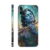 Krishna playing flute Mobile Skin