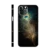 Neon Peacock Feather Mobile Skin