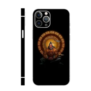 WK God 46 Hanuman with glowing Ram Ram mobile skin