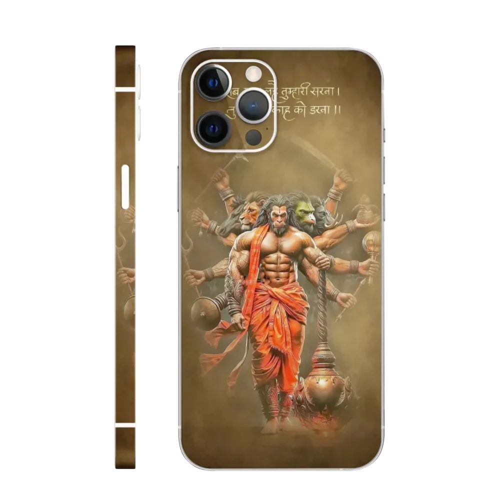 Warrior Hanuman mobile skin