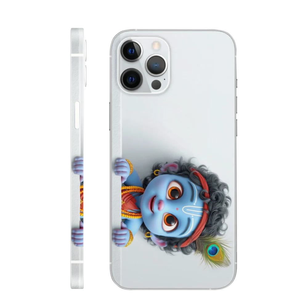 WK God 72 Krishna Peek Art Mobile Skin