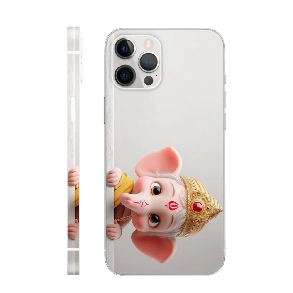 Ganpati Baby Art Mobile Skin