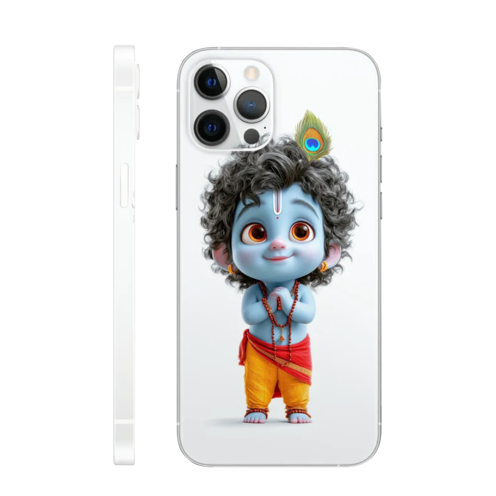 WK God 75 Little Krishna Blessing Mobile Skin