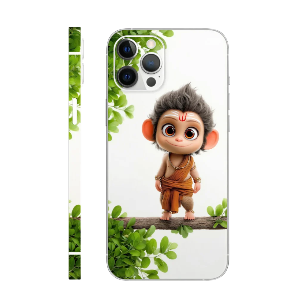 WK God 76 Cute Hanuman Pose Mobile Skin
