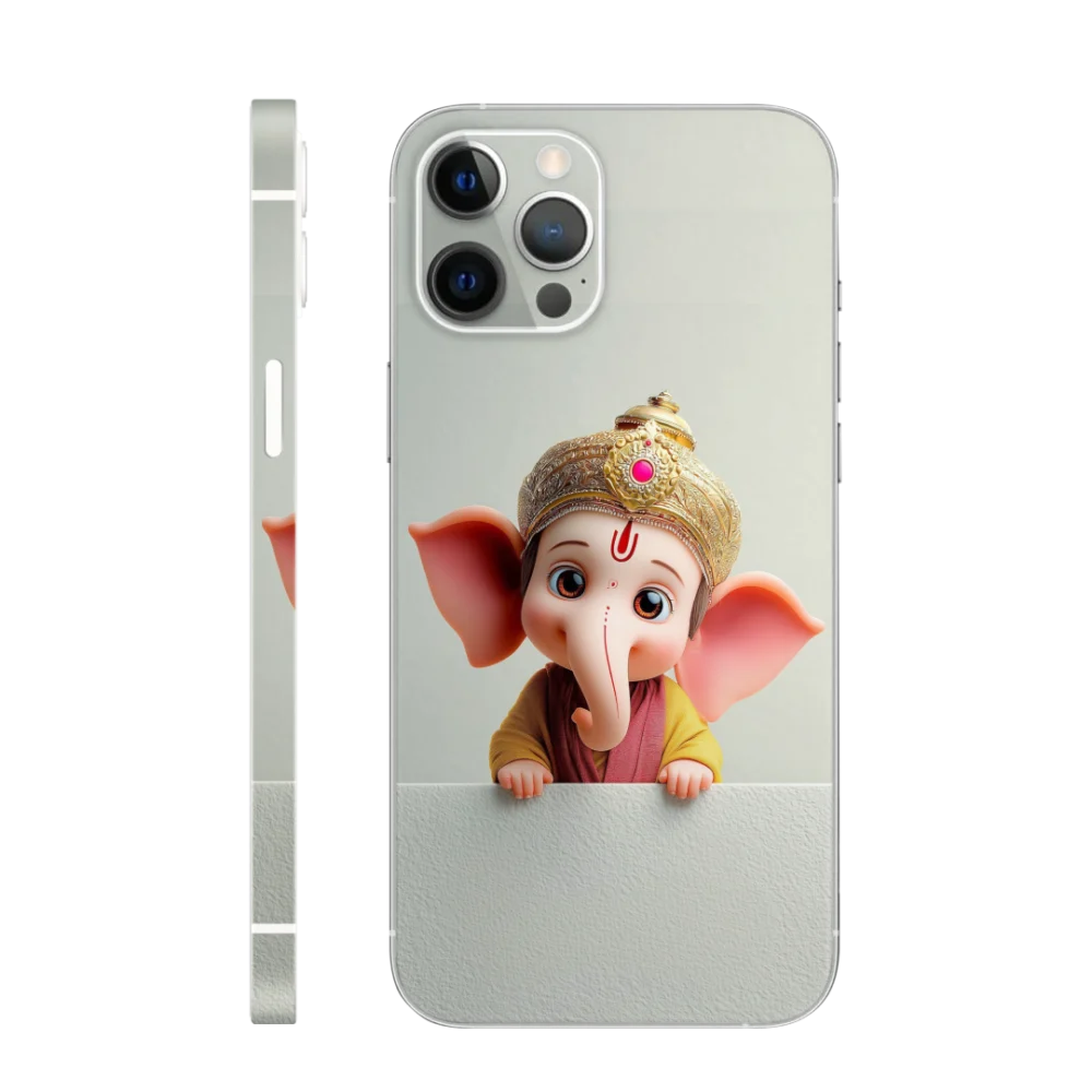 WK God 77 Baby Ganesha Smile Mobile Skin
