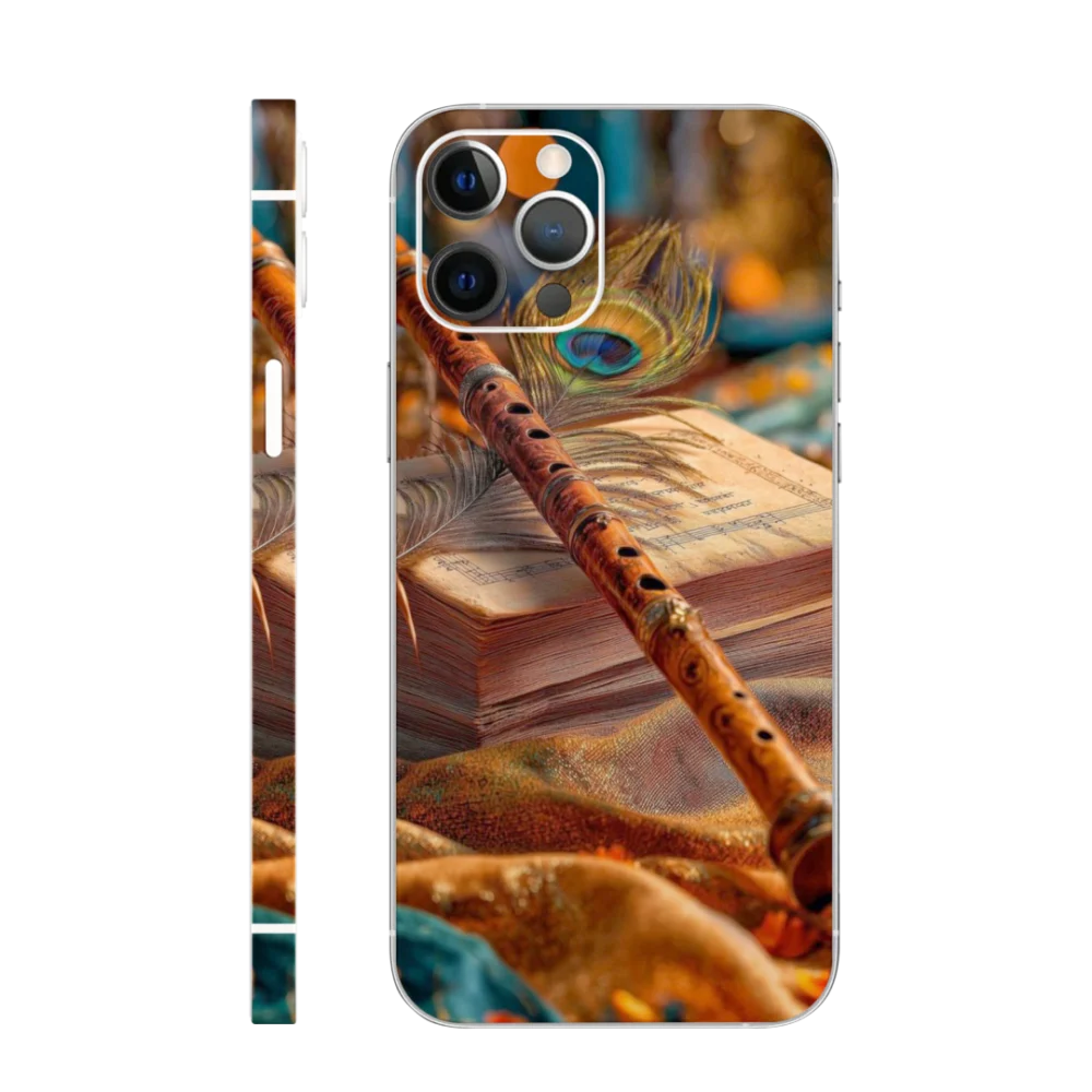 WK God 83 Krishna Flute Mobile Skin