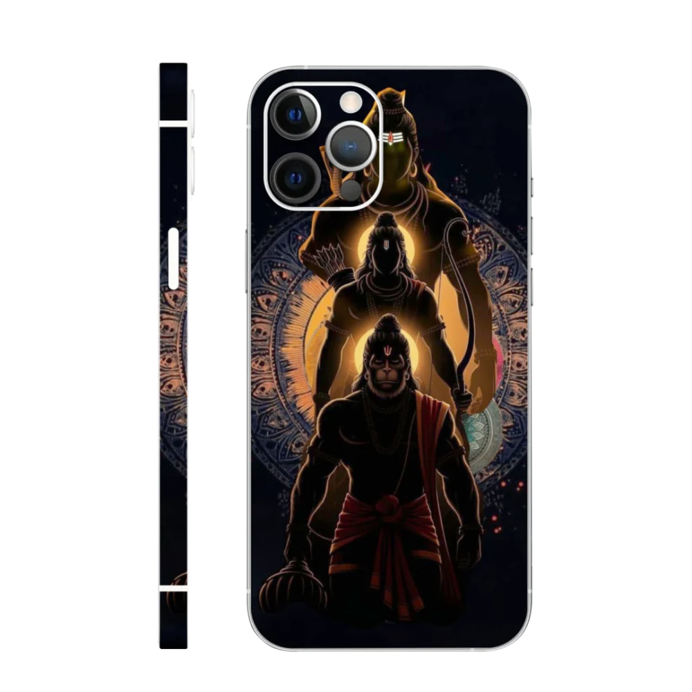 Ram Hanuman Trio Mobile Skin