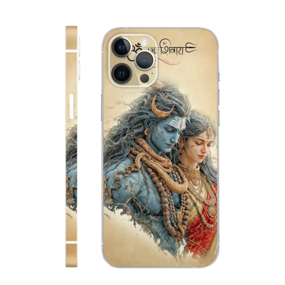 WK God 9 Shiva Parvati Mobile Skin