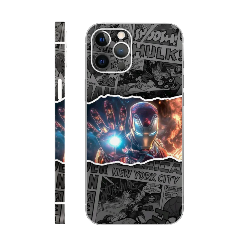 WK Superhero 1 Iron Hero Tear Mobile Skin