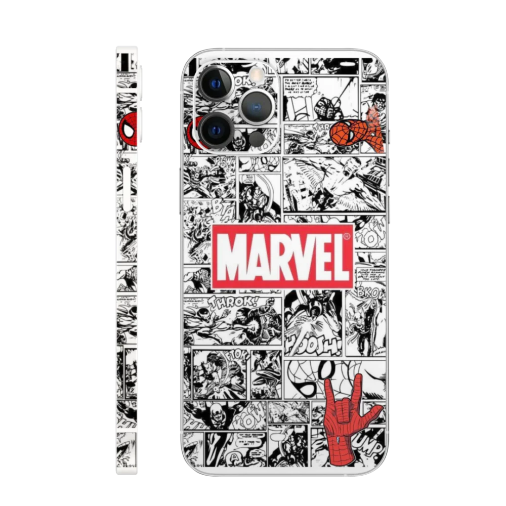 WK Superhero 4 Comic Logo Mobile Skin