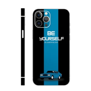 Blue Muscle Car Mobile Skin