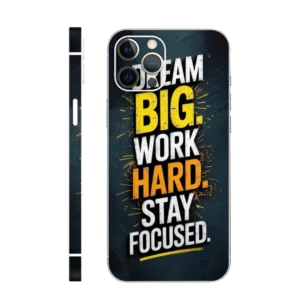 WK quotes 19 Dream Big Grunge Mobile Skin