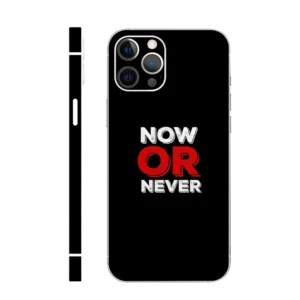 WK quotes 26 Now Or Never Mobile Skin