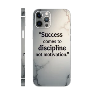 WK quotes 28 Discipline Marble Mobile Skin