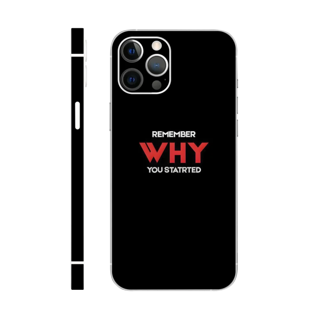 Remember Your Why Mobile Skin