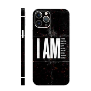 WK quotes 45 I Am Strong Mobile Skin